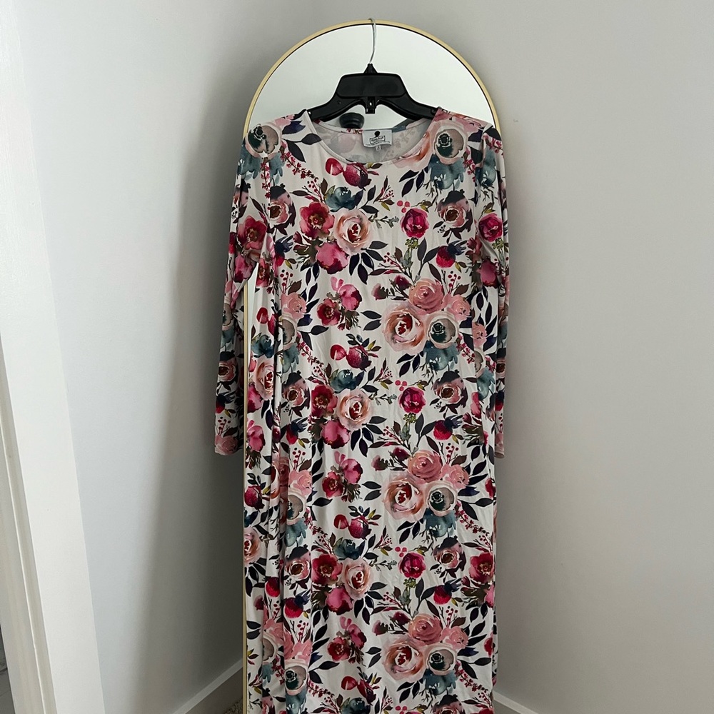DAINTY JEWELLS YOUR FAVORITE DRESS. Floral Long Sleeve Dress